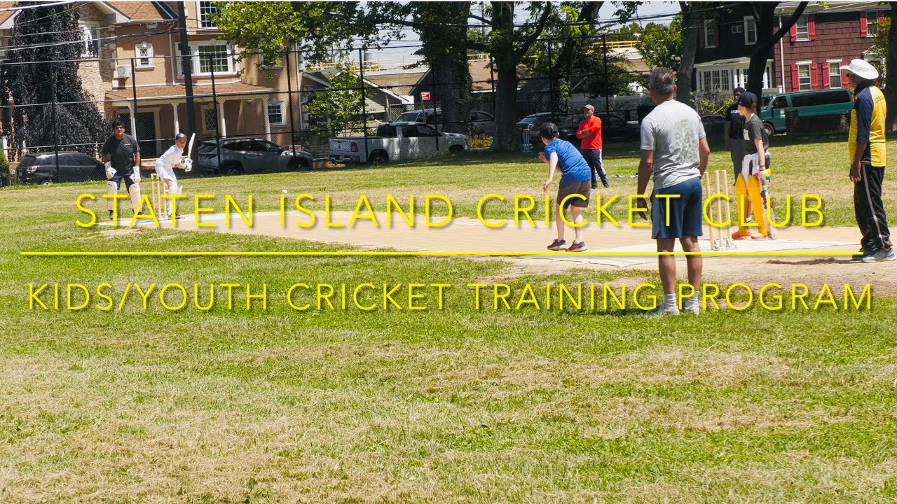 Staten Island Cricket Club Kids/Youth Cricket Training Program in