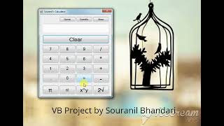Simple Calculator Project | Visual Basic | Souranil Bhandari | BDMI (Class VIII)