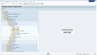 Outline Agreement | Contract | How to create contract | SAP MM