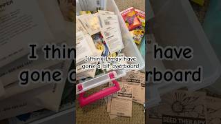 It’s almost time to start the seeds! 🌱