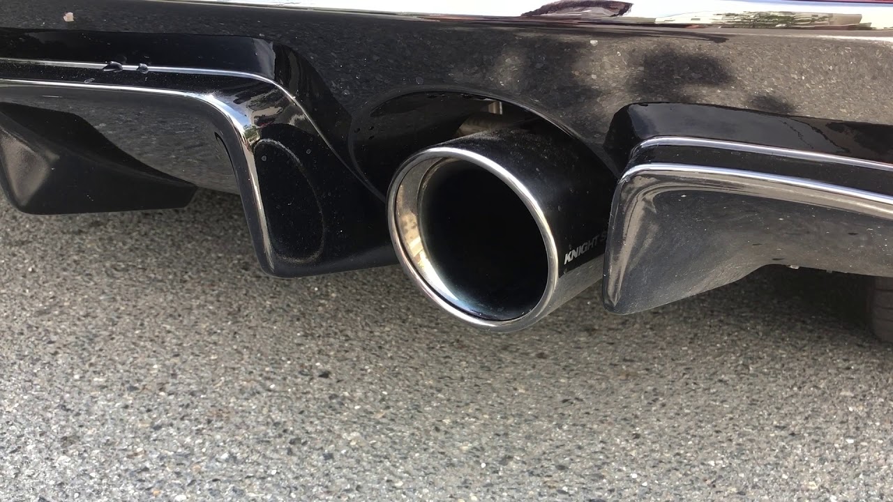 KNIGHT SPORTS LEAGAL SPORTS MUFFLER FOR MAZDA3 BPFP - YouTube