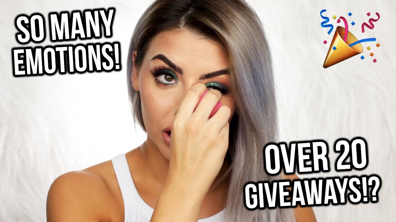 WHO WANTS FREE MAKEUP!? 250K SUBSCRIBER GIVEAWAY + A SOBBING STEPH