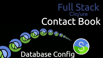 Full Stack Clojure Contact Book - [2] HugSQL Configuration