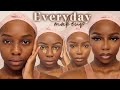 My Go-To Flawless DRUGSTORE Everyday DarkSkin MakeUp Routine for Black WOC