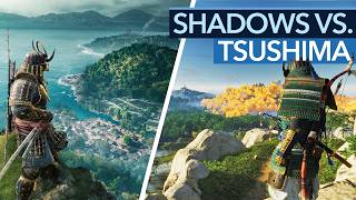 Assassin’s Creed Shadows vs. Ghost of Tsushima: Open World & mehr im Vergleich