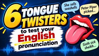 English Tongue Twisters | Test Your Pronunciation!