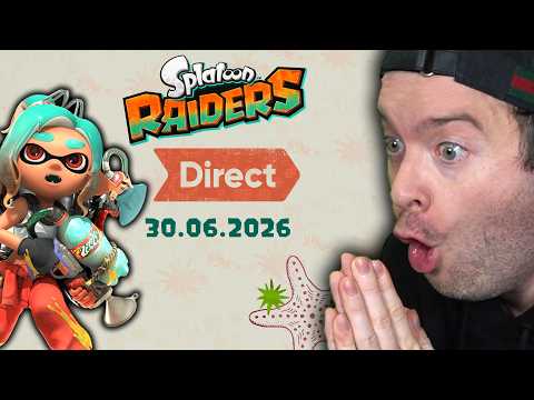 🔴 SPLATOON RAIDERS NINTENDO DIRECT | Domtendo Reaktion