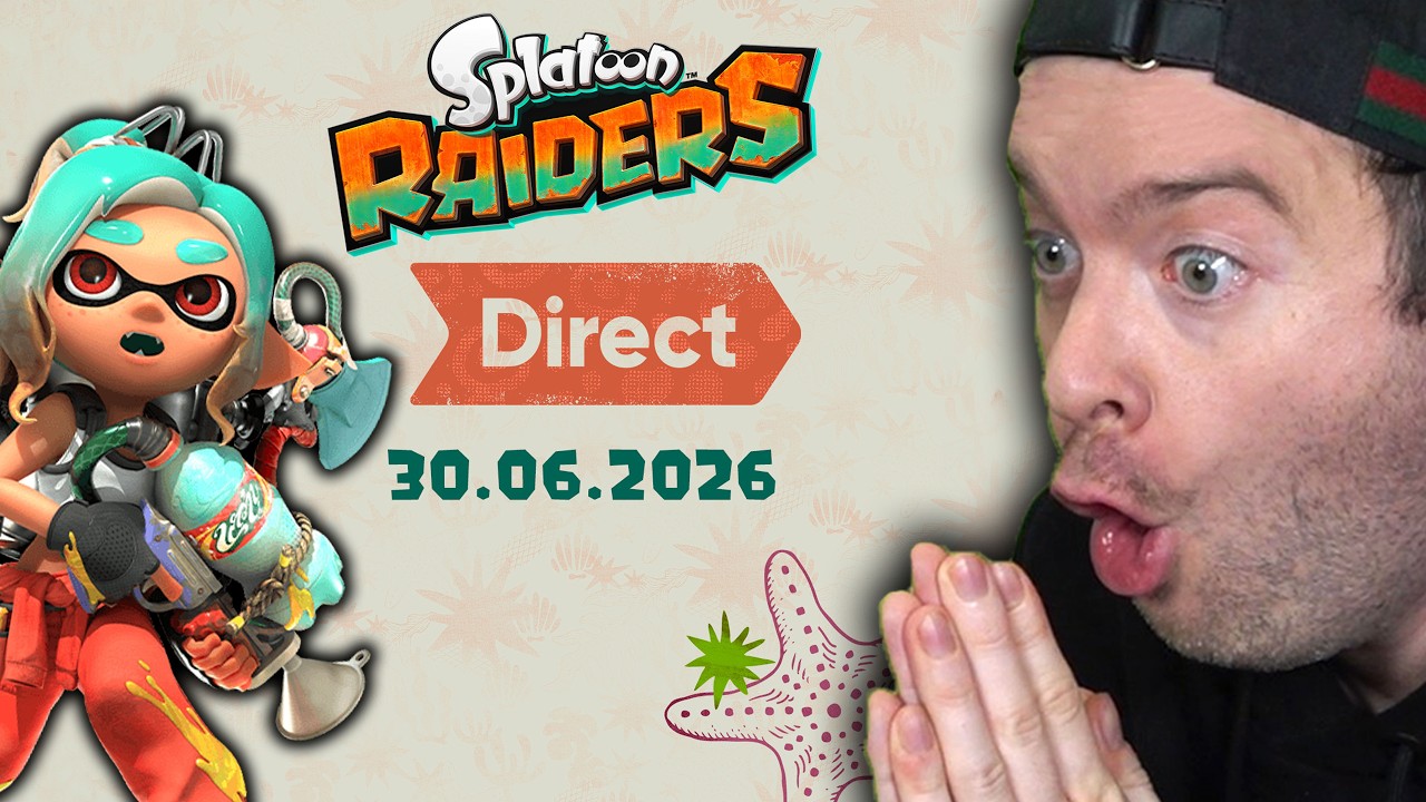 🔴 SPLATOON RAIDERS NINTENDO DIRECT | Domtendo Reaktion
