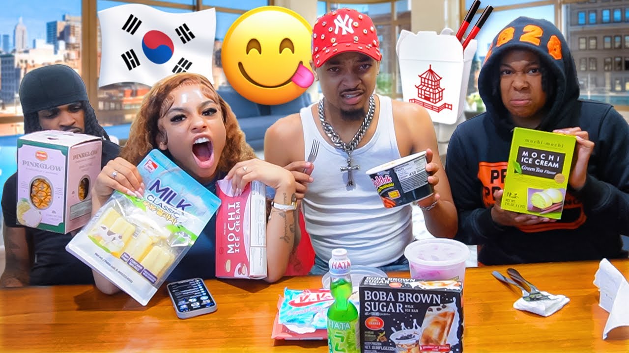Trying The Craziest New Korean Snacks