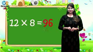 Learn Multiplication Table of Twelve 12 x 1 = 12 - 12 | Tables for kids