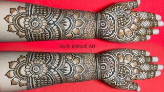 New beautiful full hand bridal mehndi designs