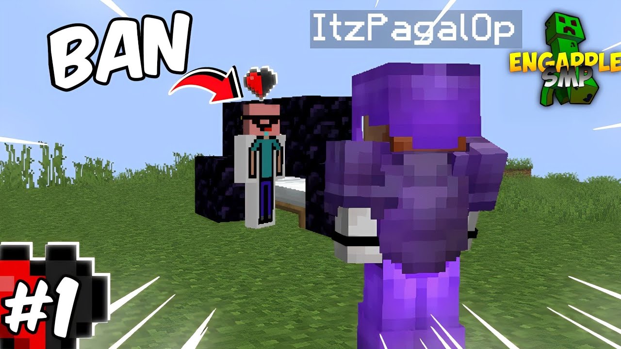 How i banned this stacked player in this SMP - Engapple smp