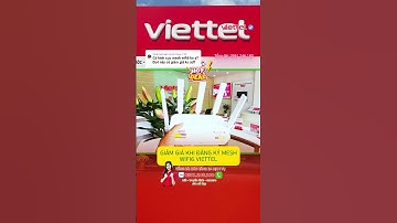 Gói mesh wifi 6 Viettel - Khuyến mãi khi đăng ký wifi