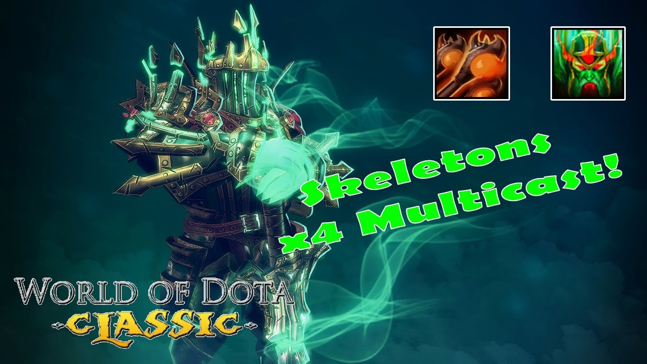 Dota 2 - Custom Hero Clash - 160 rounds with SUMMONER Wraith King? ACCEPT! (GAMEPLAY)