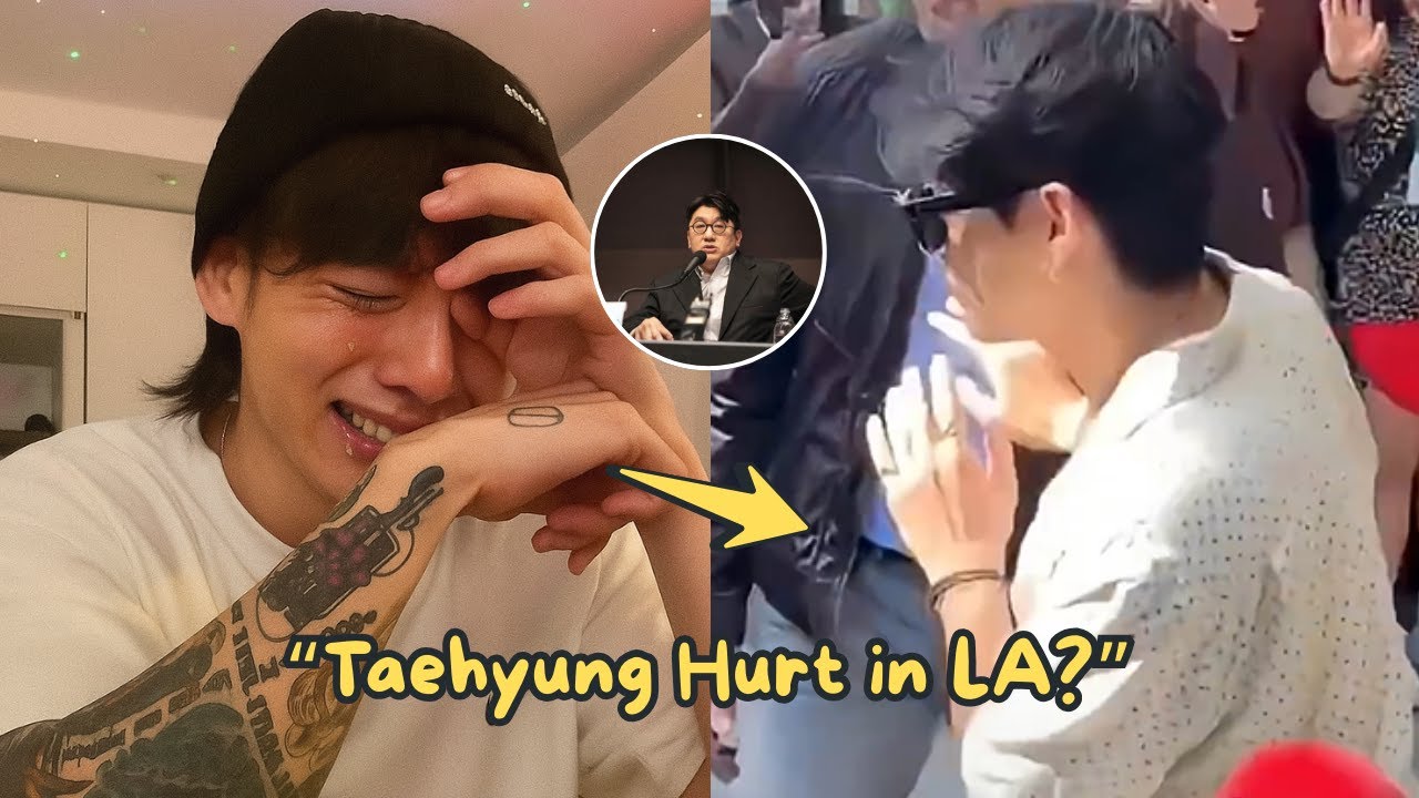 Bang Si-Hyuk Speaks Out! Taehyung Was Treated Unfairly in LA, Jungkook Couldn’t Hold Back His Tears!