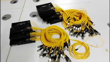 China supplier fiber optic plc splitter with ABS Box, FC/SC APC connector, single mode, G657A2