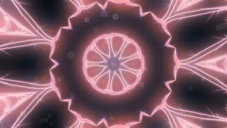 Pink Flower Kaleidoscope Stock Motion Graphics