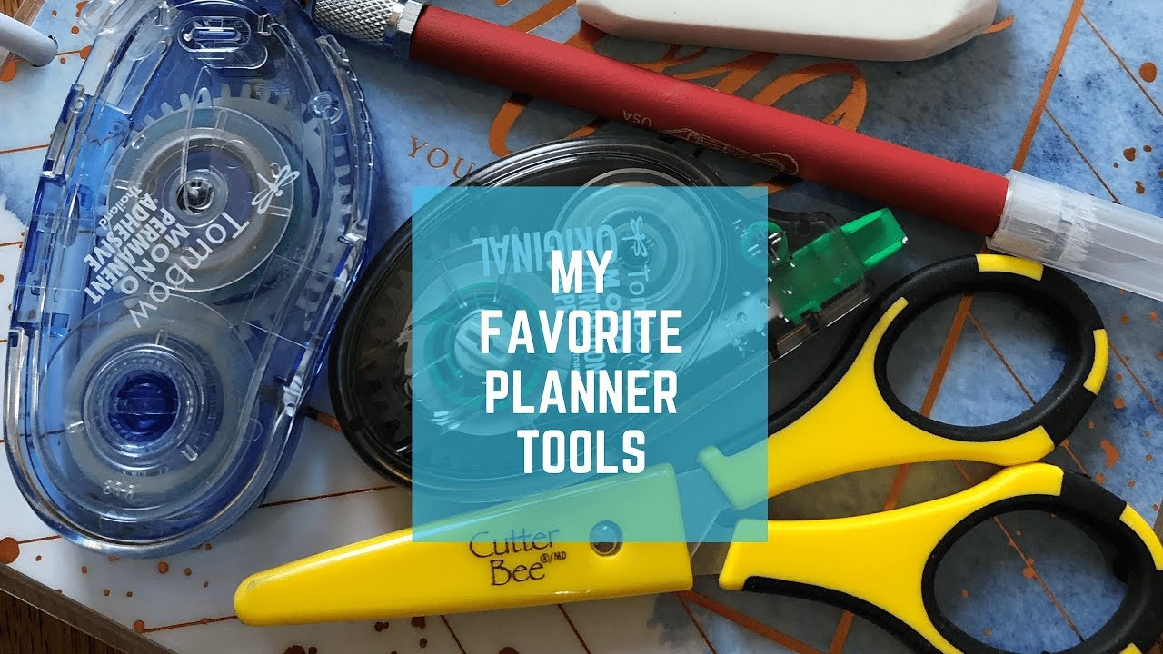 Planner 101 // My Favorite Planner Tools for Beginners YouTube