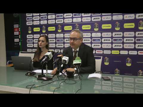 Pino Sacripanti post Sidigas Avellino - Virtus Segafredo Bologna