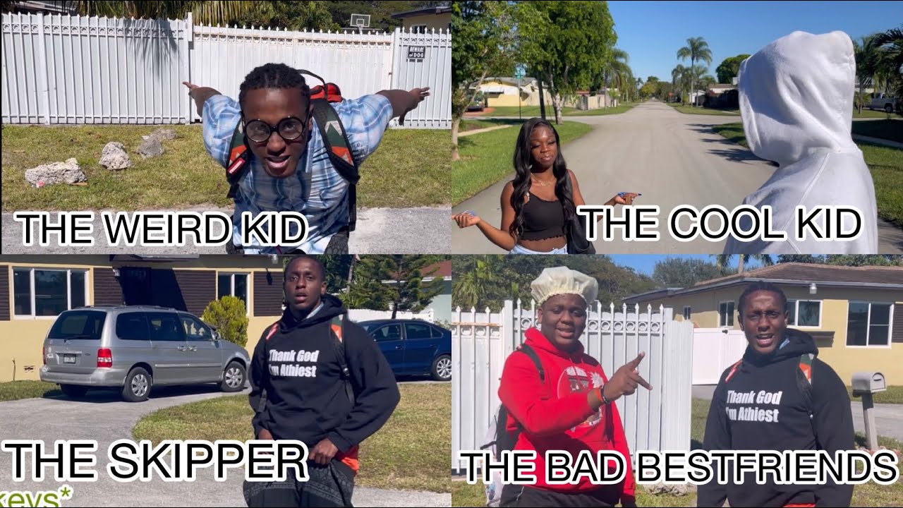 Разные люди в старшей школе 😂😂