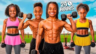 LAST PERSON TO STOP WORKING OUT WINS PRIZE!