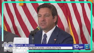 DeSantis shares views on Amendment 3: Florida's recreational marijuana measure