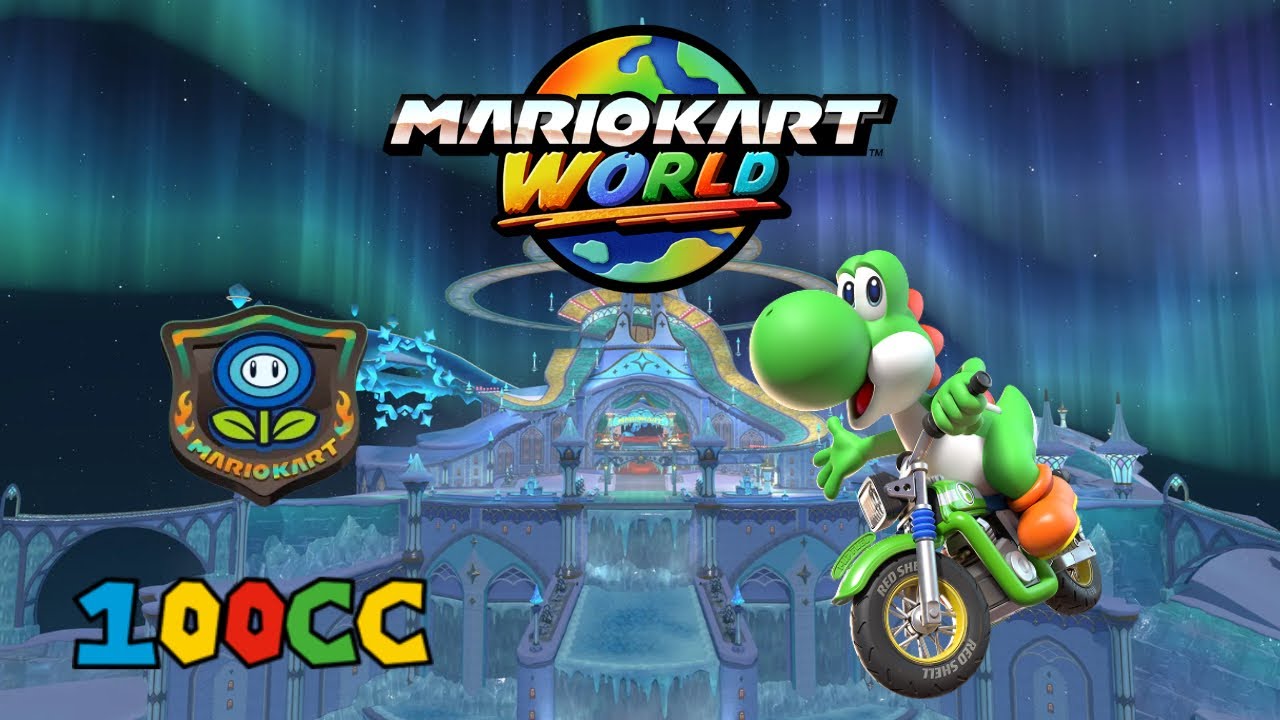 Mario Kart World Episode 10 - Ice Rally 100cc (Yoshi)