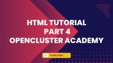 HTML Tutorial Part 4 in Marathi | HTML Lists and Tables Explained with Examples