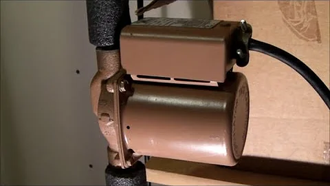 Noisy Taco Hot Water Circulation Recirculation Pump - Solved