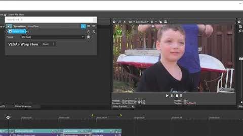 New video effects in Vegas Movie Studio Platinum 17