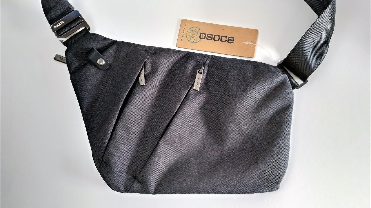 The BEST Ultra Slim Anti-Theft Sling Bag For Your Gadgets And Travelling 