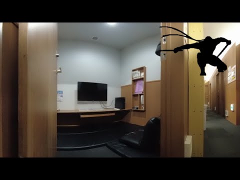 【京都駅に一番近いネットカフェ】😴VIPルーム🔑鍵付完全個室・シャワー完備に泊まってみた🥷