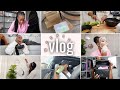 VLOG | bathroom decor, lots of unboxings, night routines, cucumber snack, & more! | Andrea Renee