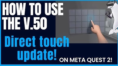 How to install the brand new DIRECT TOUCH update!