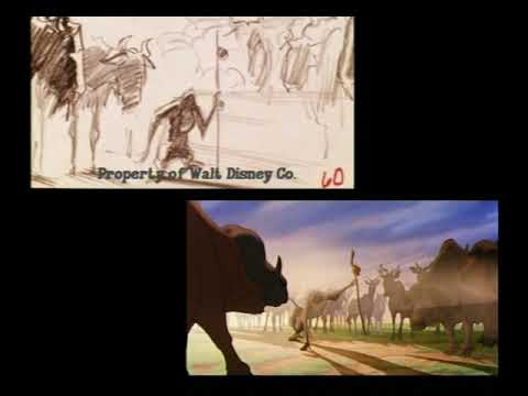 The Lion King - Storyboard to Film Comparison: Circle of Life