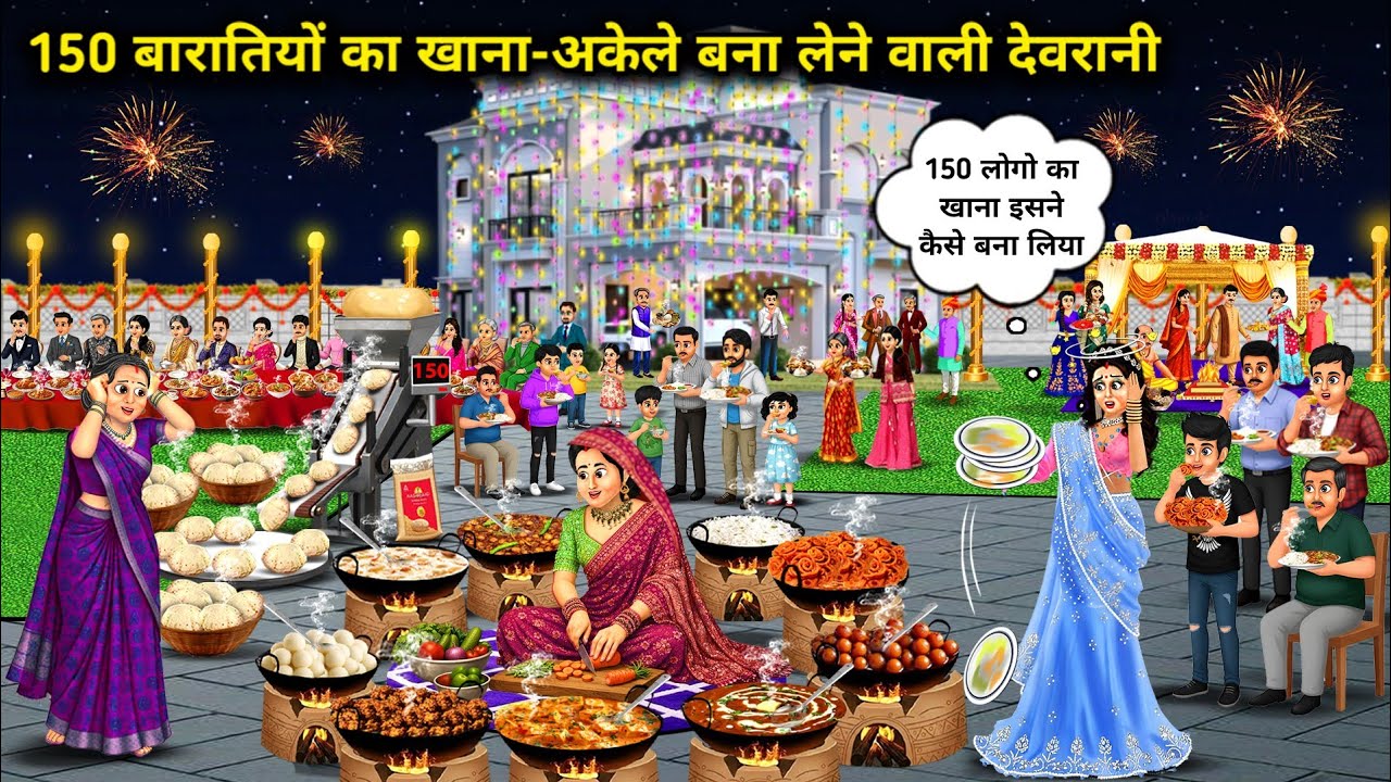150 बारातियों का खाना अकेले बना लेने वाली देवरानी |Single-Handedly Cook Food For 150 Wedding Guests 