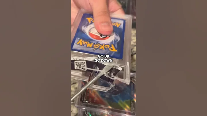 Cracking Pokemon slabs and regrading them with PSA