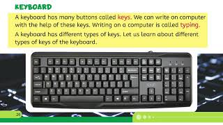 Computer Class 2 | Chapter 4: Mouse and Keyboard | Exercise