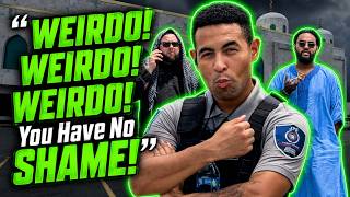 CRINGE Security Guard OWNED with SILENCE!! Mosque FAILED AGAIN with 1A Auditor!