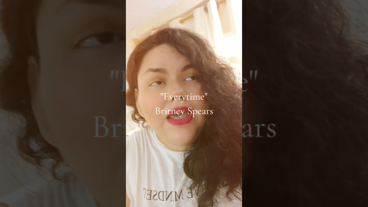 BRITNEY SPEARS EVERYTIME COVER 