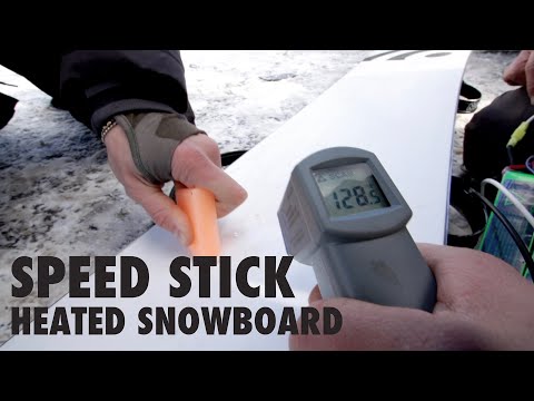 Heated Snowboard — 128 Degrees