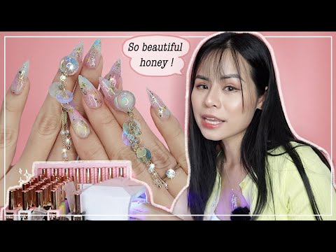 Video Làm MÓNG TAY đẹp lộng lẫy như HOT TREND Trung Quốc ♡... - youtube