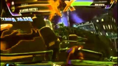 Marvel vs Capcom 3 Xbox 360 Ryu single player effects by Adobe After Effects