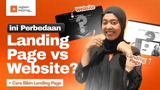 LANDING PAGE vs WEBSITE? Ini Beda dan Contohnya   Cara Bikin Landing Page dari Nol!