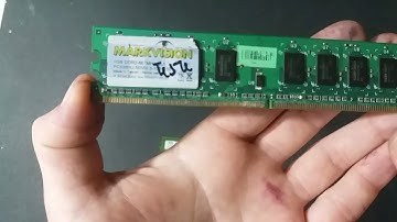 DIFERENÇAS BÁSICAS entre MEMÓRIAS RAMs de PC DDR1, DDR2  DDR3 e DDR4