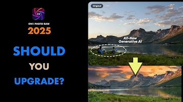 ON1 PHOTO RAW 2025 IS HERE W/ GENERATIVE AI! SHOULD YOU UPGRADE? 5 NEW FEATURES