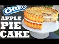 Giant OREO APPLE PIE CAKE - apple pies INSIDE a cake