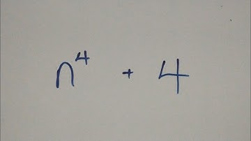 Math Olympiad Gem | When is n⁴ + 4 Prime?