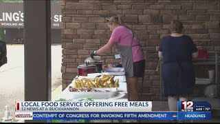 Local food distributor offering free meals in Buckhannon