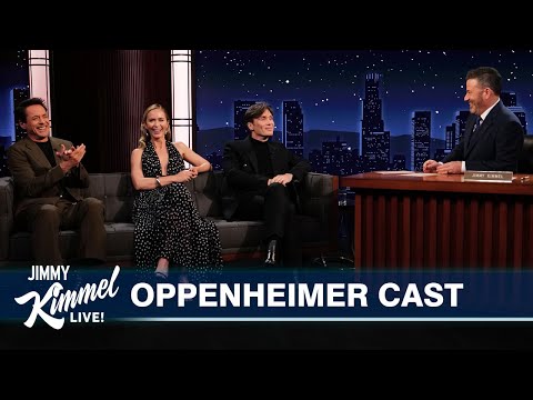 Cillian Murphy, Emily Blunt & Robert Downey Jr on Making Oppenheimer, Oscar Nominations & Matt Damon